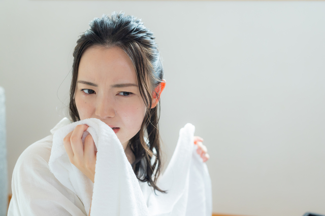 タオルの酸化臭を防ぐためのポイント