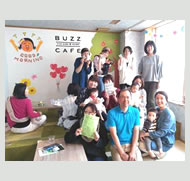 ママカフェ"Buzz Cafe"さんで洗濯講座をさせて頂きました。